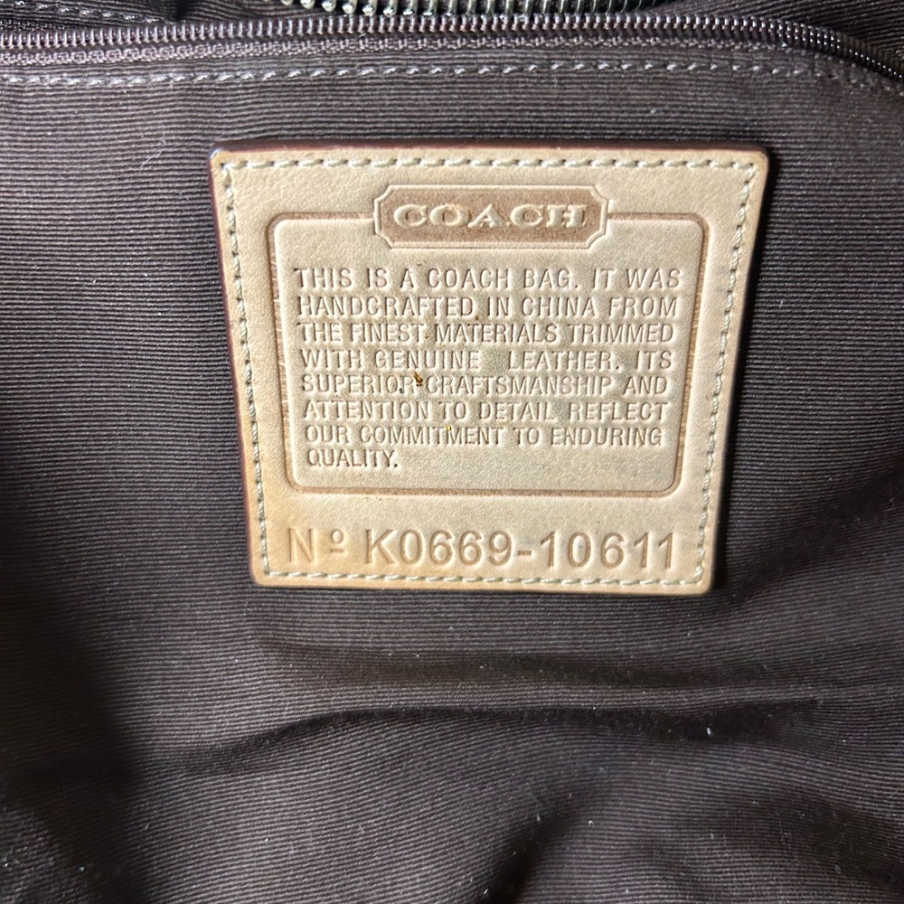 Coach Y2K Hobo Bag 10611 2006 - Picture 9 of 10